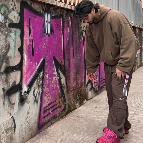 IDLT Basics Brown Loose Oversized Double Layer Comfort Unisex Perfect Hoodie XL - Picture 4 of 16